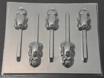 689 Pig Chocolate or Hard Candy Lollipop Mold