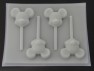 100sp Famous Male Mouse Chocolate or Hard Candy Lollipop Mold
