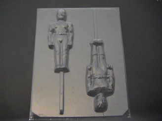 111sp Full Body Strong Rangers Chocolate or Hard Candy Lollipop Mold