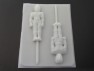 111sp Full Body Strong Rangers Chocolate or Hard Candy Lollipop Mold