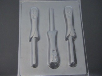 2407 Ghost Pretzel Chocolate Candy Mold
